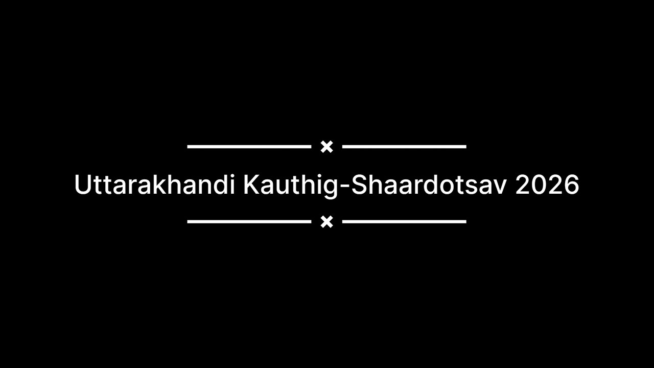 Uttarakhand Kauthig-Shaardotsav 2026