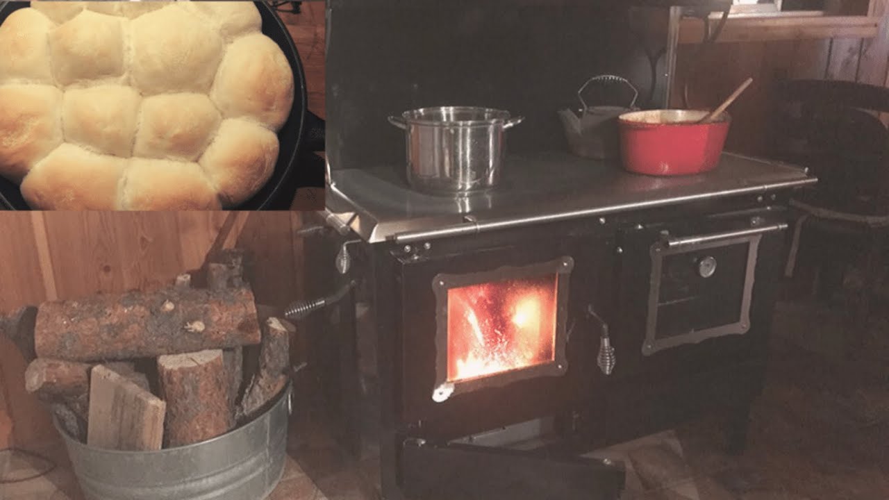 WOOD COOKSTOVE COOKING | dinner rolls || Fowler Family Homestead