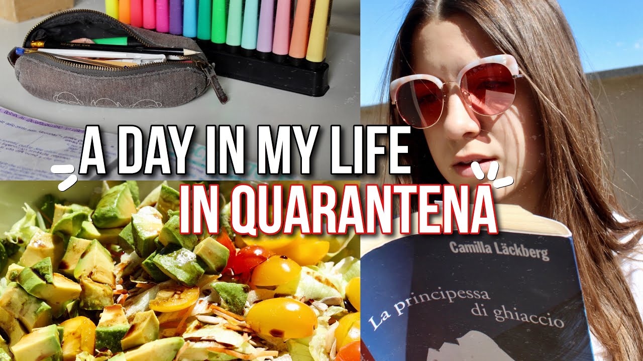 una giornata impegnata in quarantena con me