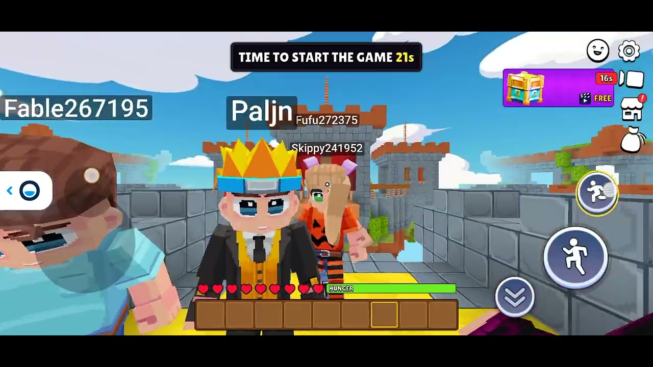 Minefun.io sky wars but i can't use any armour 