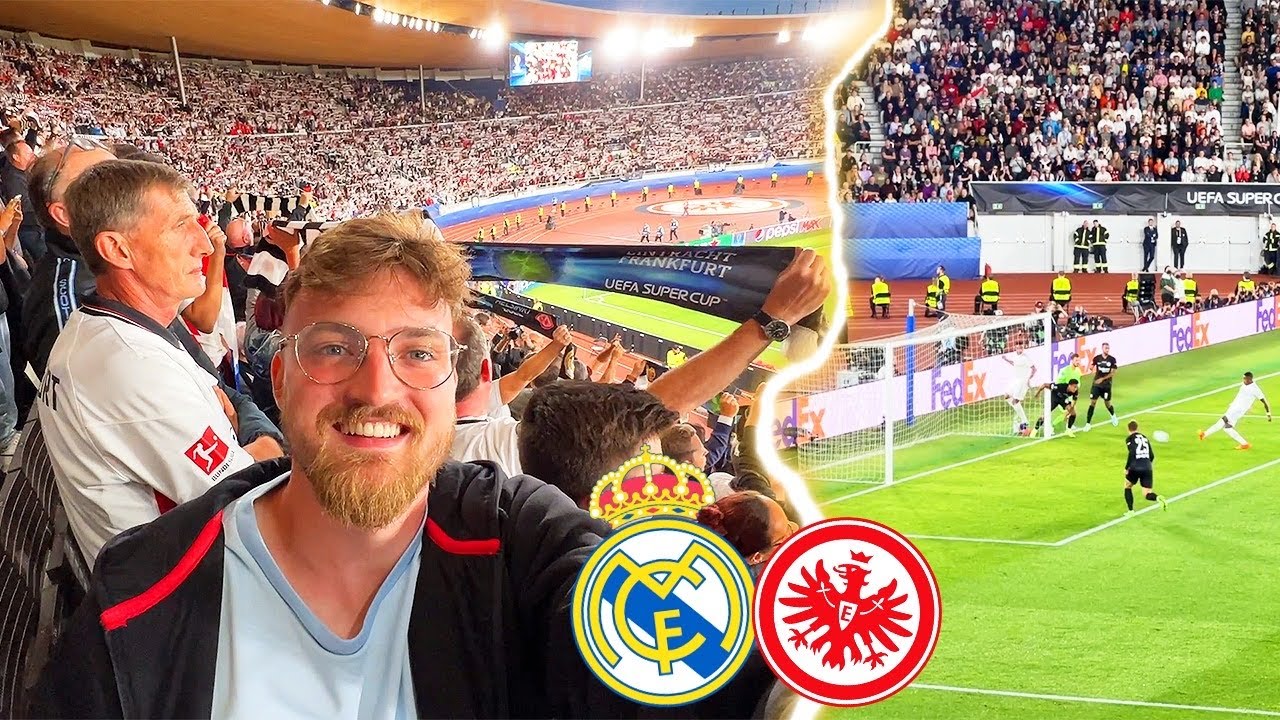 Real Madrid vs. Eintracht Frankfurt - Stadionvlog aus 🇫🇮🔥 | Uefa Supercup | ViscaBarca