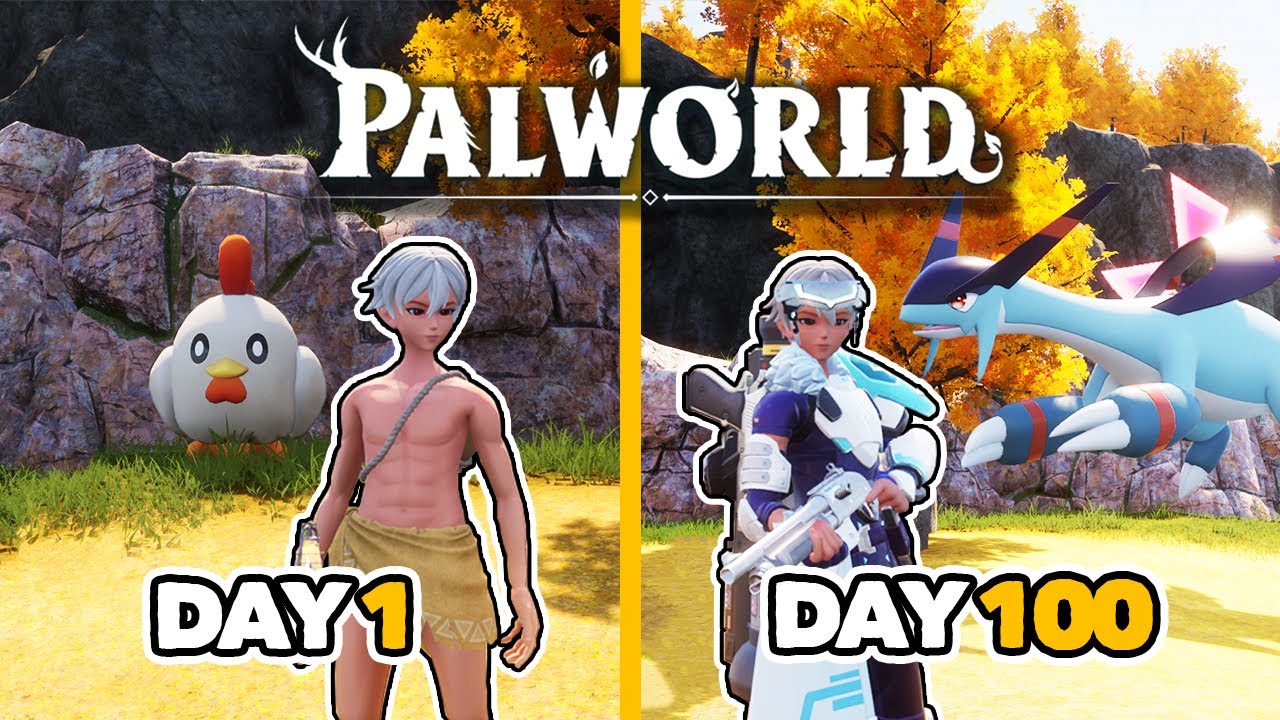 100 Hari Palworld - CARA NANGKEP SEMUA PAL LEGENDARIS