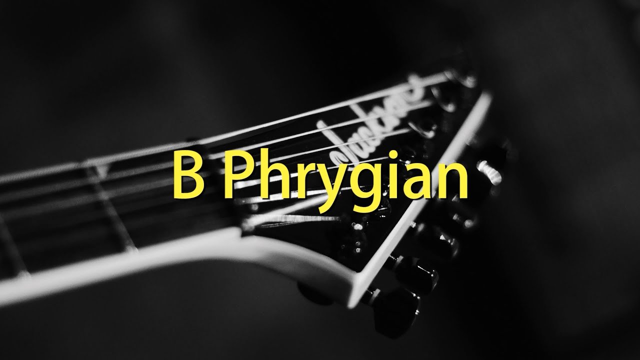 B Phrygian Metal Guitar Backing Track (138 bpm)