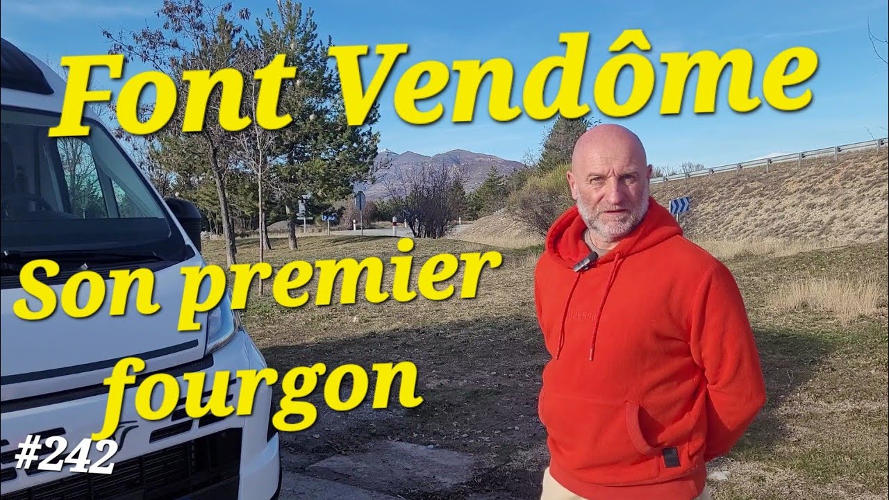 La grande traversée et découverte du fourgon de Franck   #campingcar #nomade #vanlife