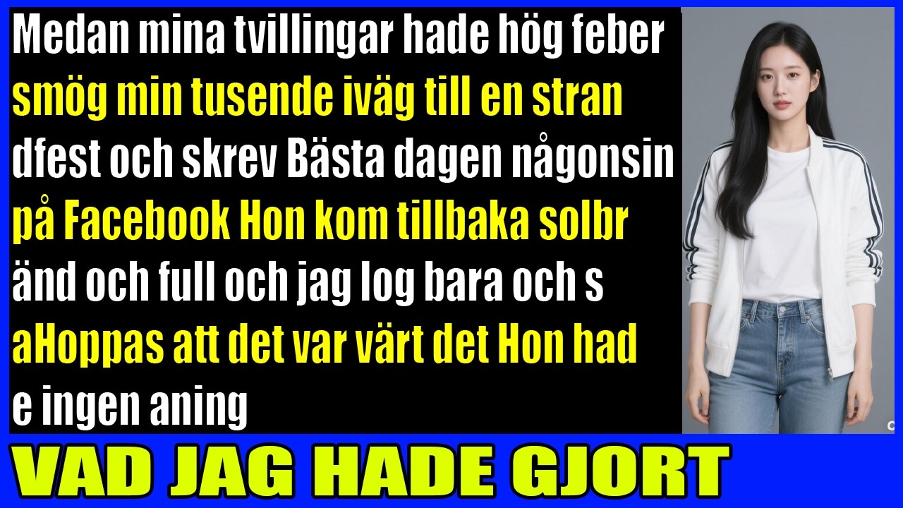 Min svärmor lämnade mina sjuka småbarn för en strandfest hennebästa dagkostade allt