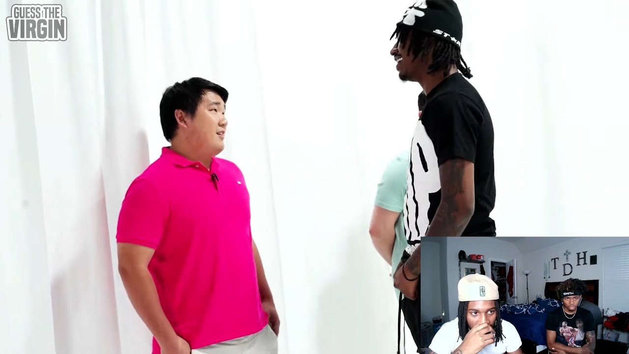 HE WAS  SO NERVOUS 😭😭 | AMP GUESS THE VIRGIN 2 REACTION