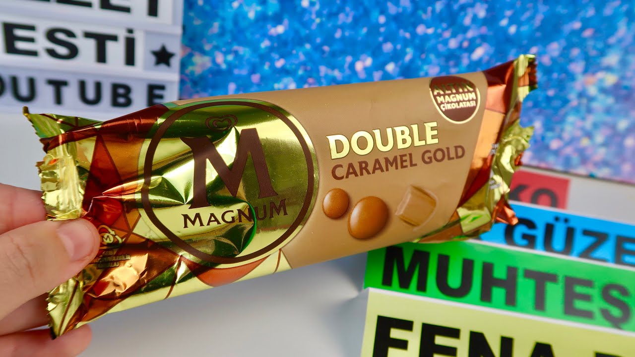 Magnum Altın Çikolatalı Karamel Double Dondurma | Tadı Nasıl ?