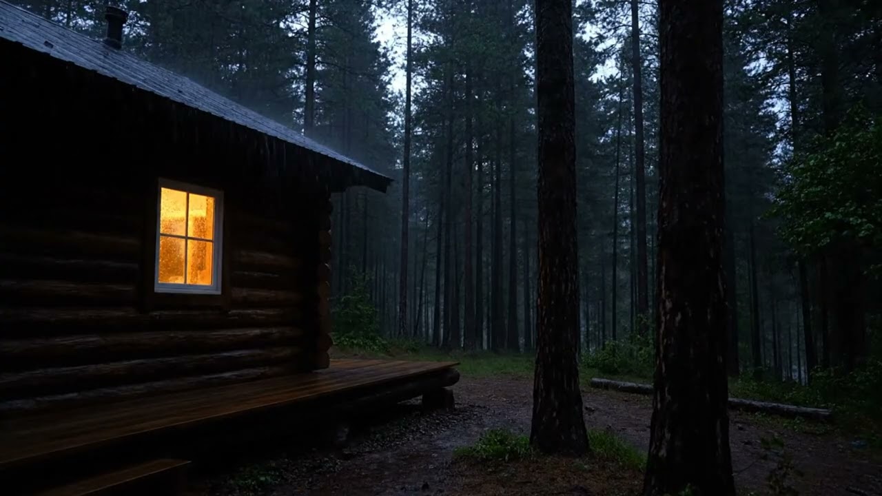 Rain on Forest ASMR for Sleeping and Stress