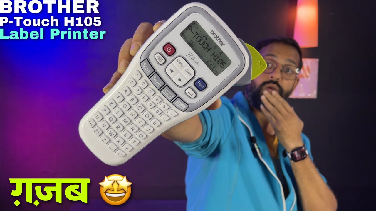 Brother Label Printer | P-Touch H105 | Unique Portable handy Printer In budget