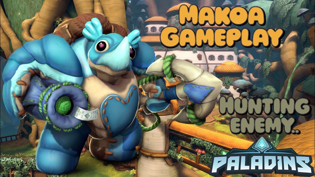 Makoa (Pluck) | Paladins RANKED Gameplay