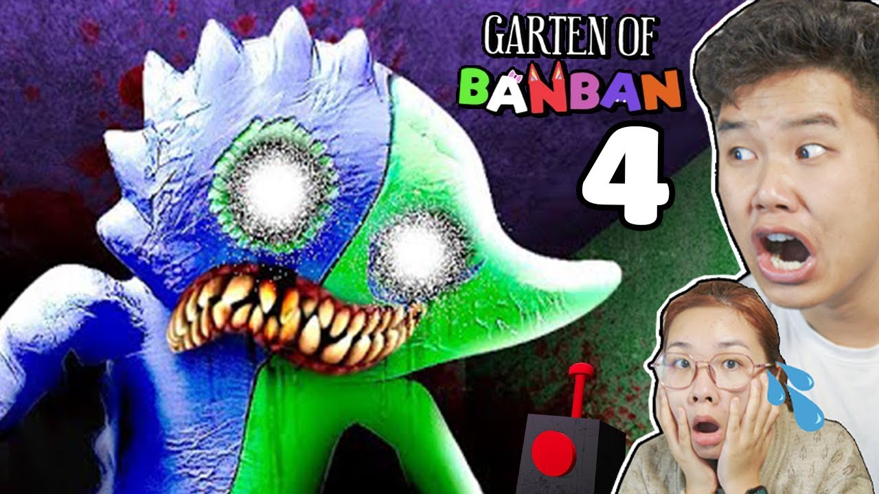 bqThanh & Ốc Chơi GARTEN OF BANBAN 4 Rồi Bị Quái Vật Mới ở Trường Mẫu Giáo Làm Gì?!