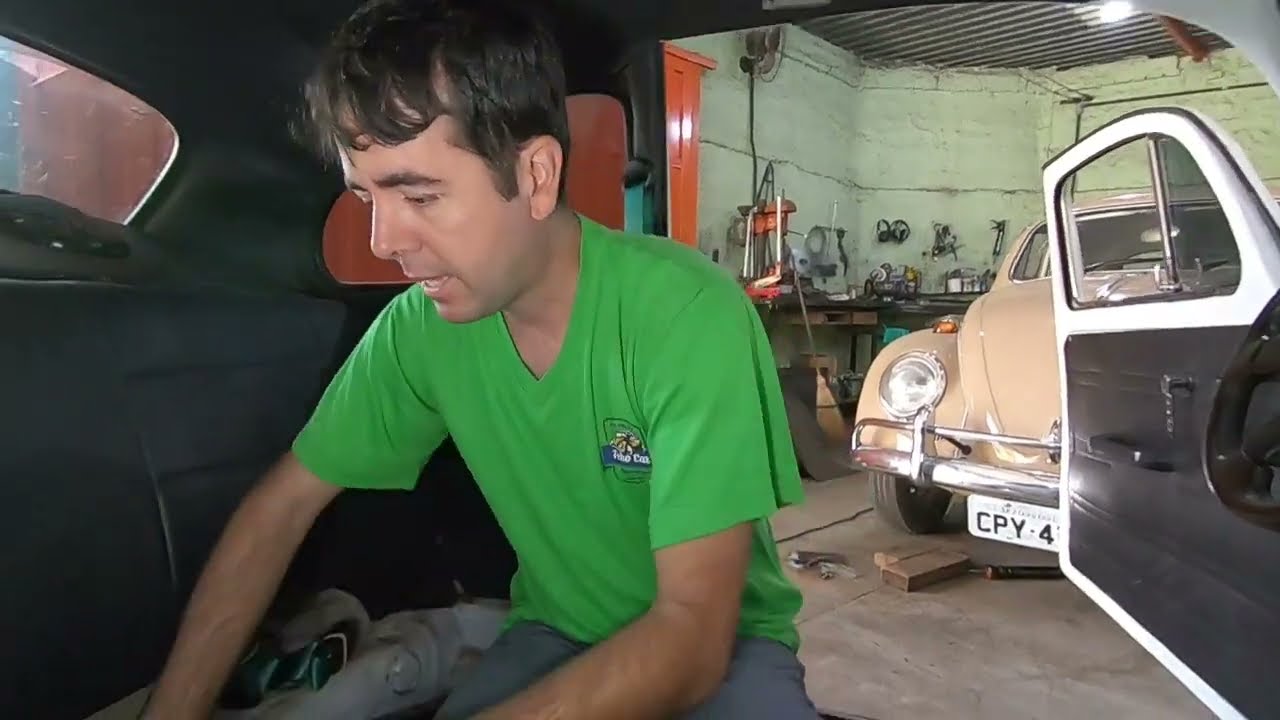 Como evitar infiltração de água no assoalho do Fusca.