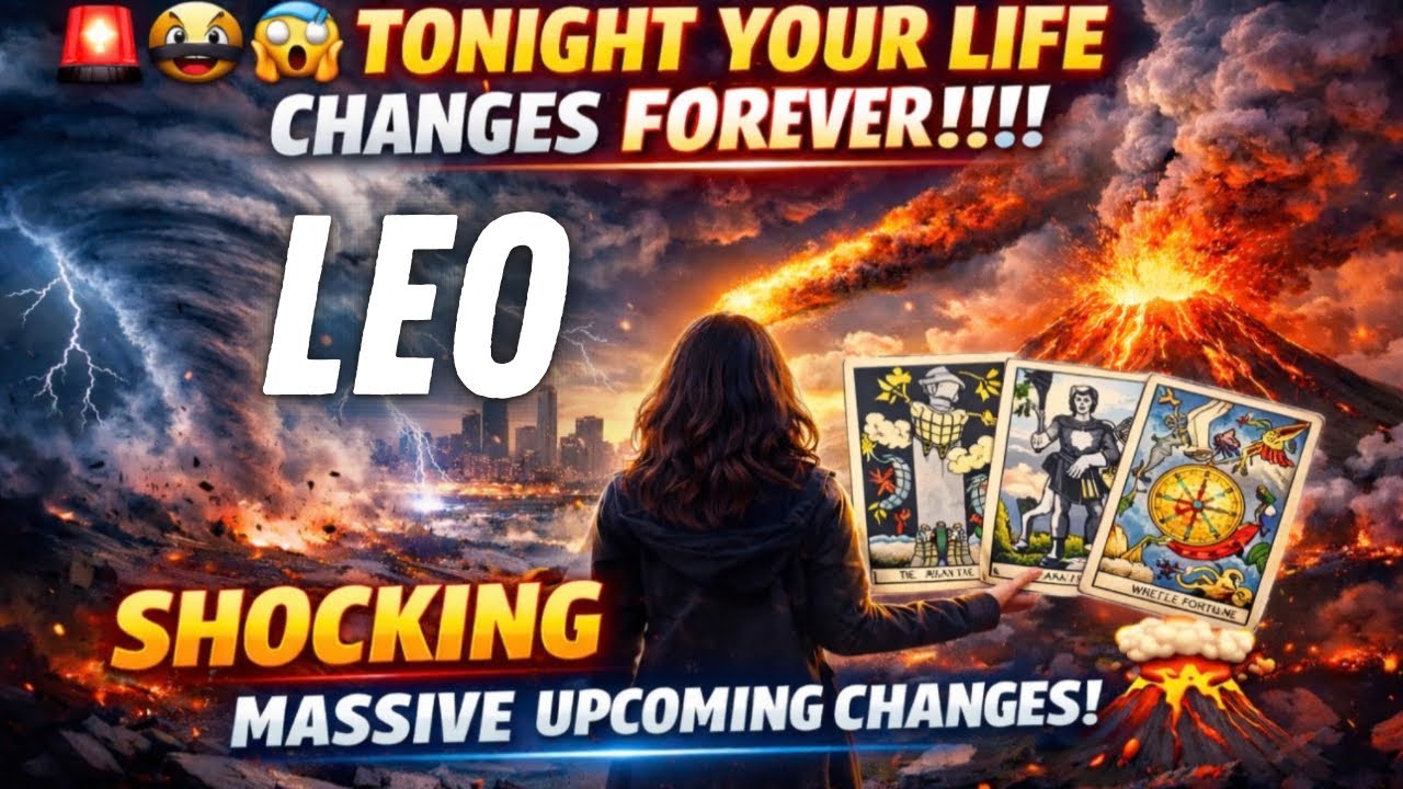 LEO 🚨😱🌪️ TONIGHT YOUR LIFE CHANGES FOREVER!!!! SHOCKING MASSIVE UPCOMING CHANGES! 🌋🤯