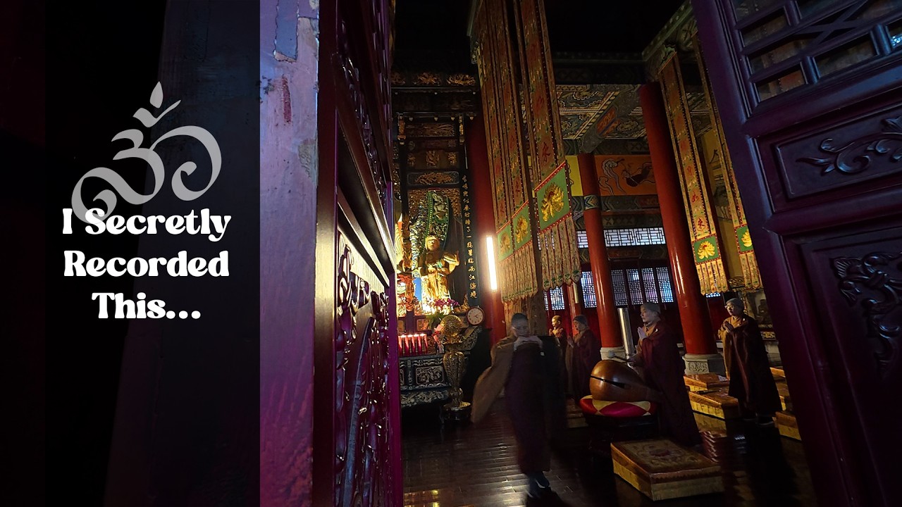 I Secretly Filmed Buddhist Monks Chanting in China