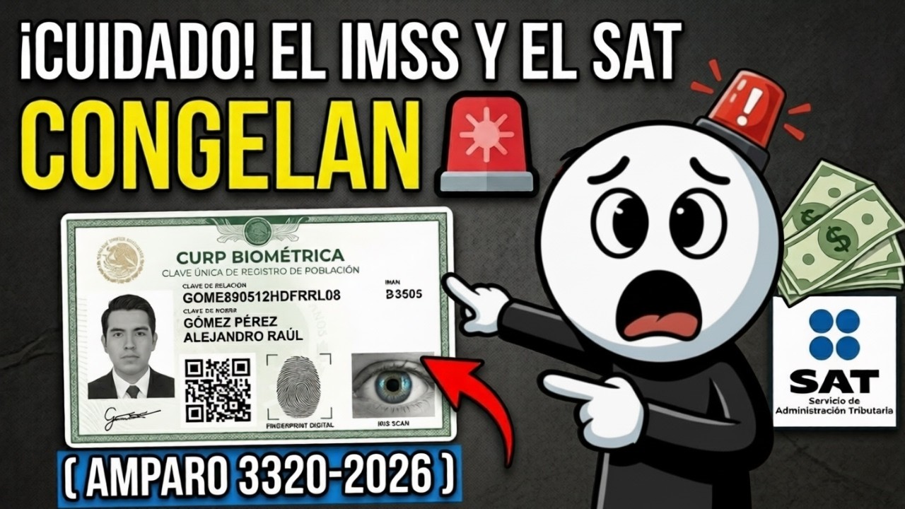 ¡CUIDADO! El IMSS y EL SAT cambian todo: Nueva PENSIÓN SIN ADN en 2026 🚨 ( Amparo 3320-2026)