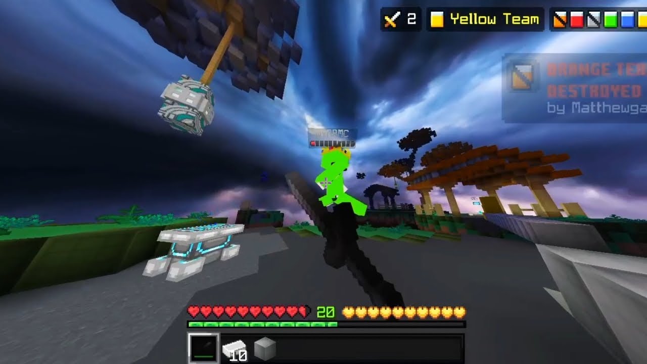 Destroy everyone in hive bedwars 👹#bedwars #dream #techoblade #minecraft 