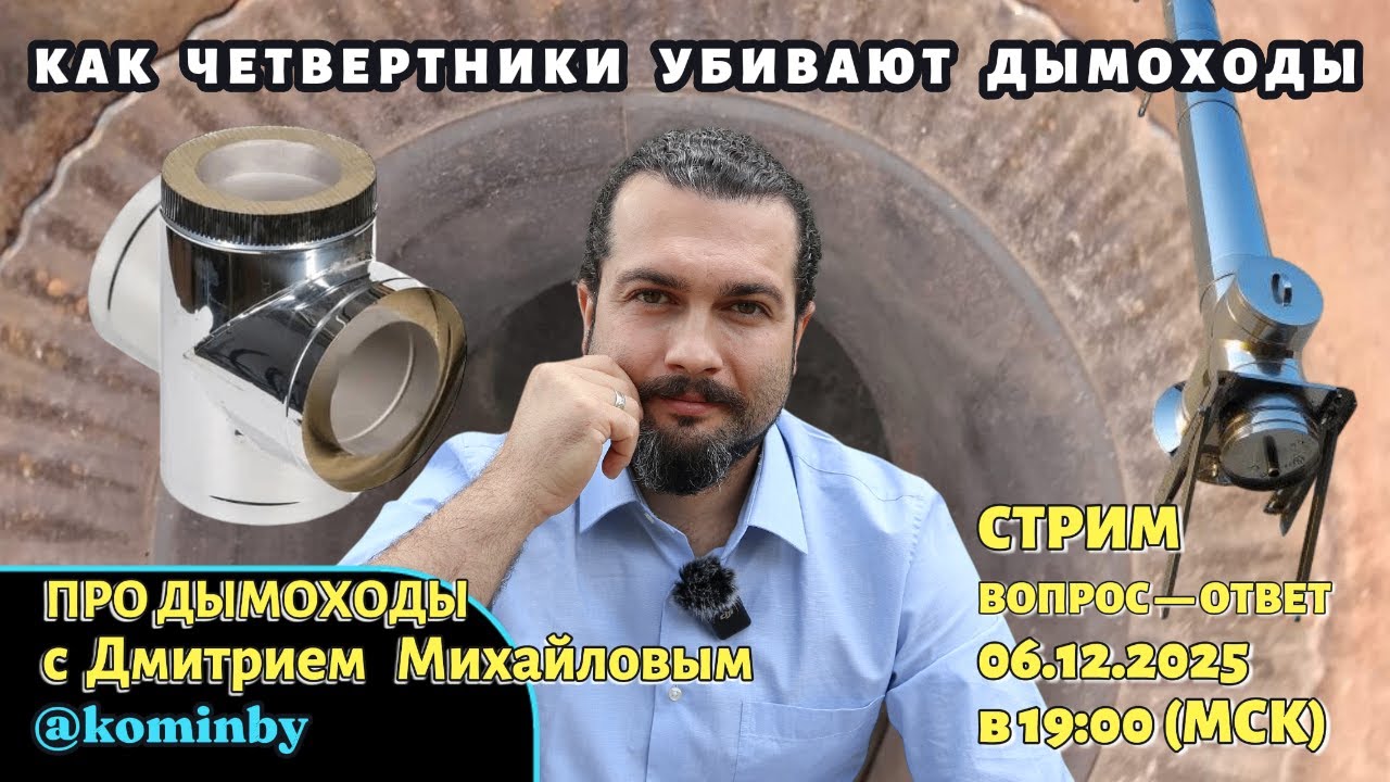 Четвертник дымоходa  — монтажная ошибка, о которой молчат