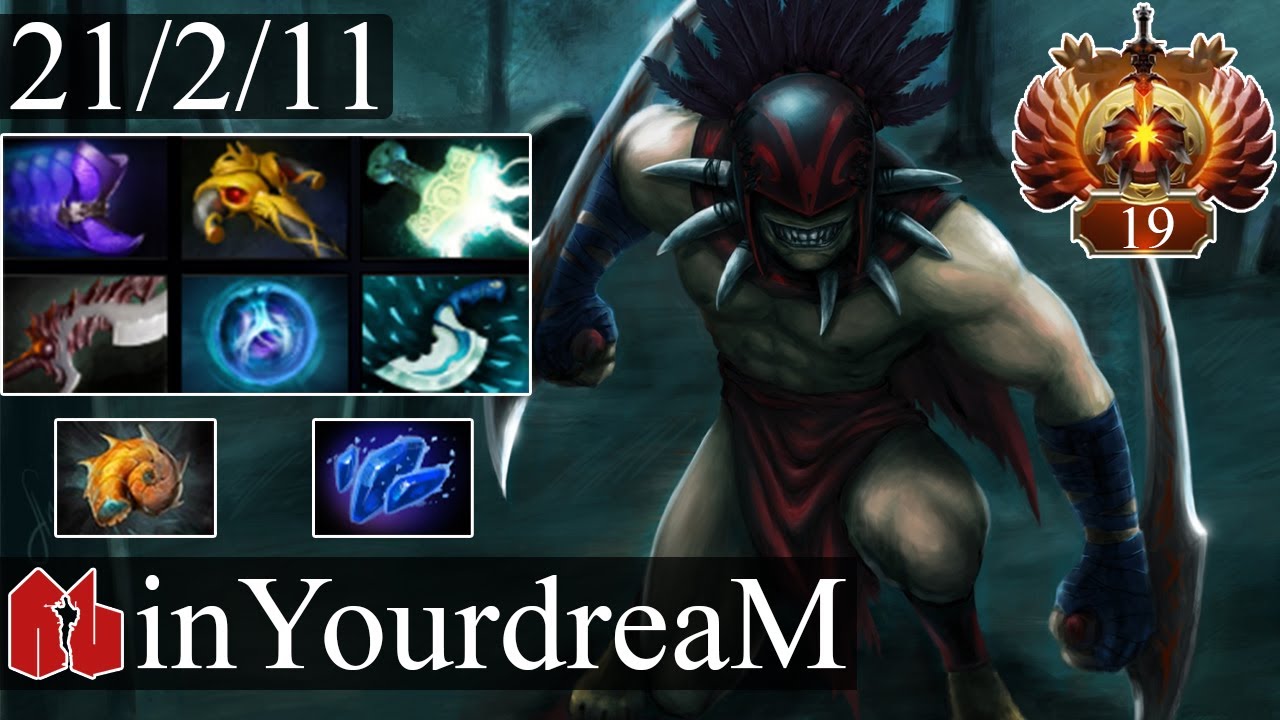 AGM.inYourdreaM - Bloodseeker | Carry Gameplay Dota 2 Patch 7.34c