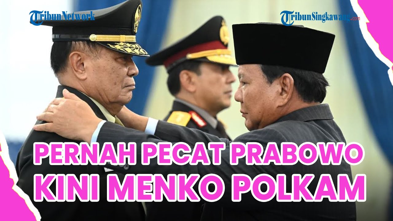 ®️🔴 Menko Polkam Djamari Chaniago❗Eks Sekretaris Dewan Kehormatan Perwira & Senior Prabowo di Akabri