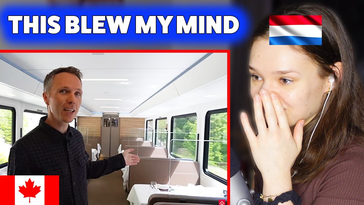 European Reacts to Canada’s Most Luxurious Train 🚆🇨🇦
