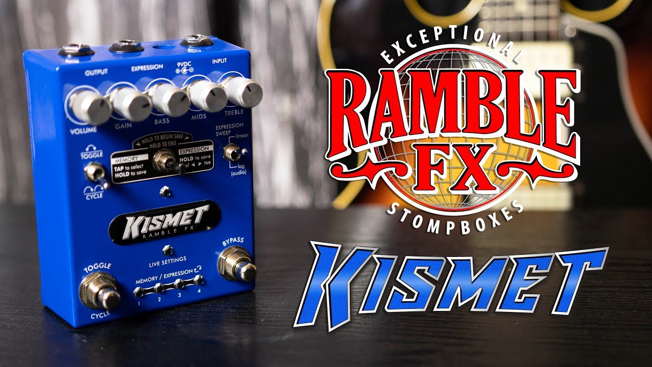 Ramble FX - Kismet (3 Guitar's) Pedal Demo