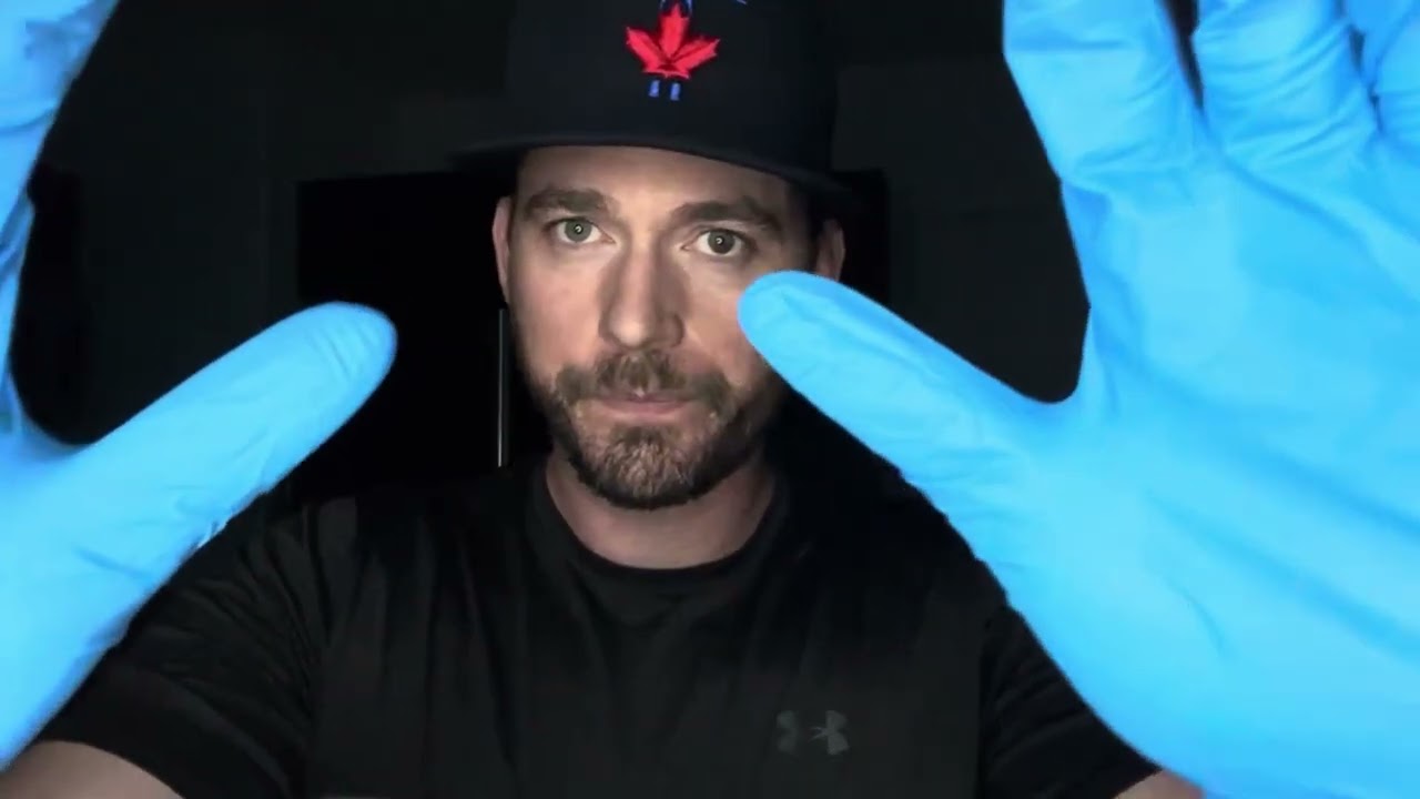 ASMR Face and shoulder massage