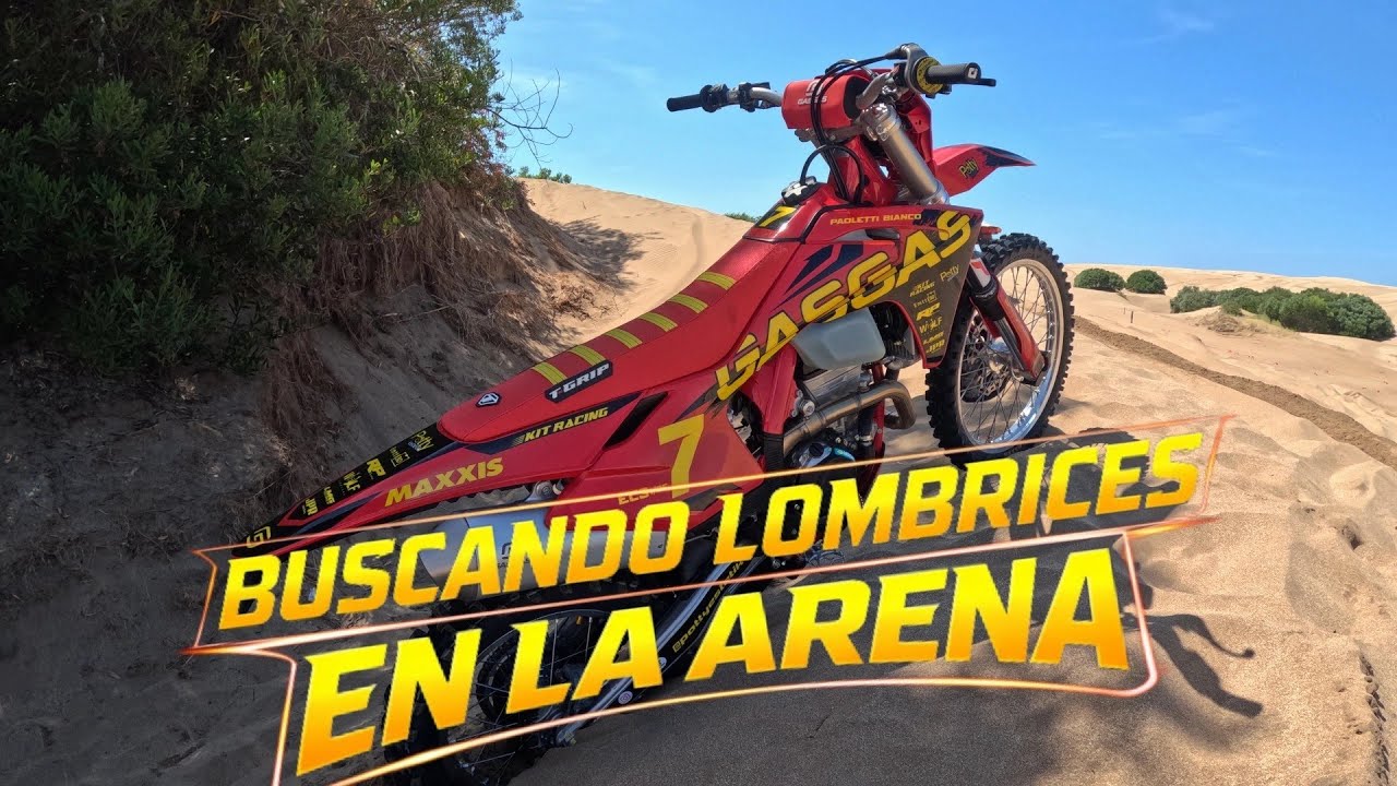 La GASGAS en el CIRCUITO del ENDURO 🤯// PottyEstetiK