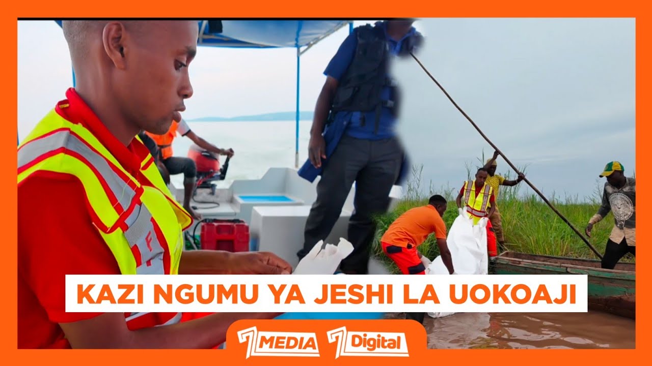 SHUHUDIA MSAKO WA ZIMAMOTO KUTAFUTA MIILI ILIYOZAMA ZIWA TANGANYIKA KIGOMA
