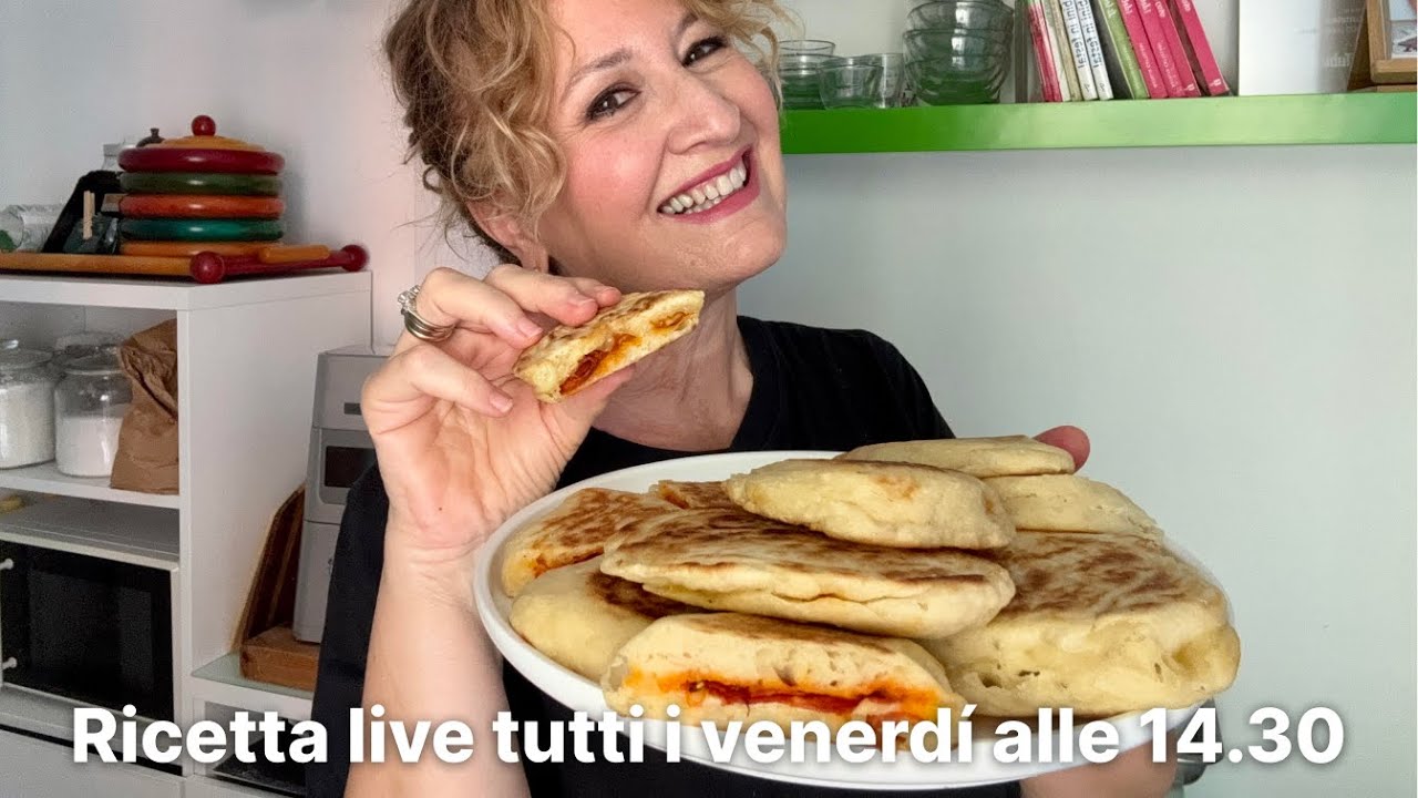 Niente forno! Le focaccine farcite più facili e golose che ci siano 😍