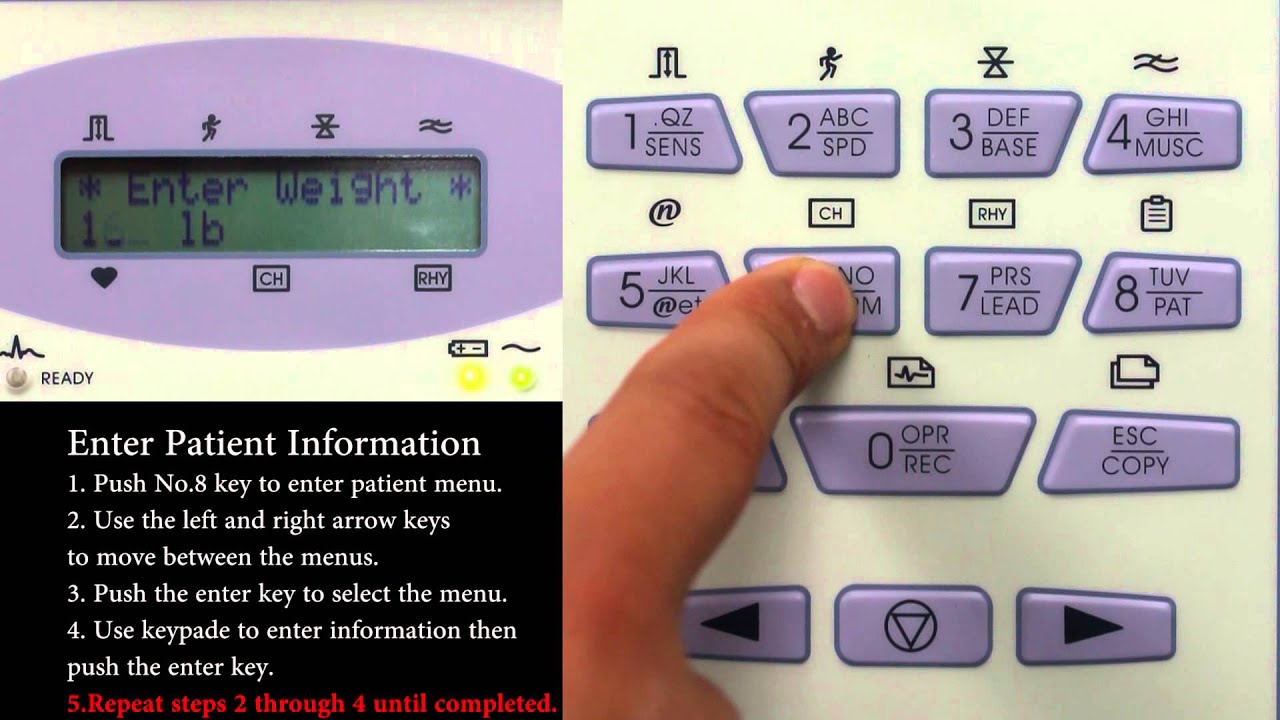 Bionet interpretive 12 channel electrocardiogram (ECG/EKG) machine CardioCare2000 Basic Operation