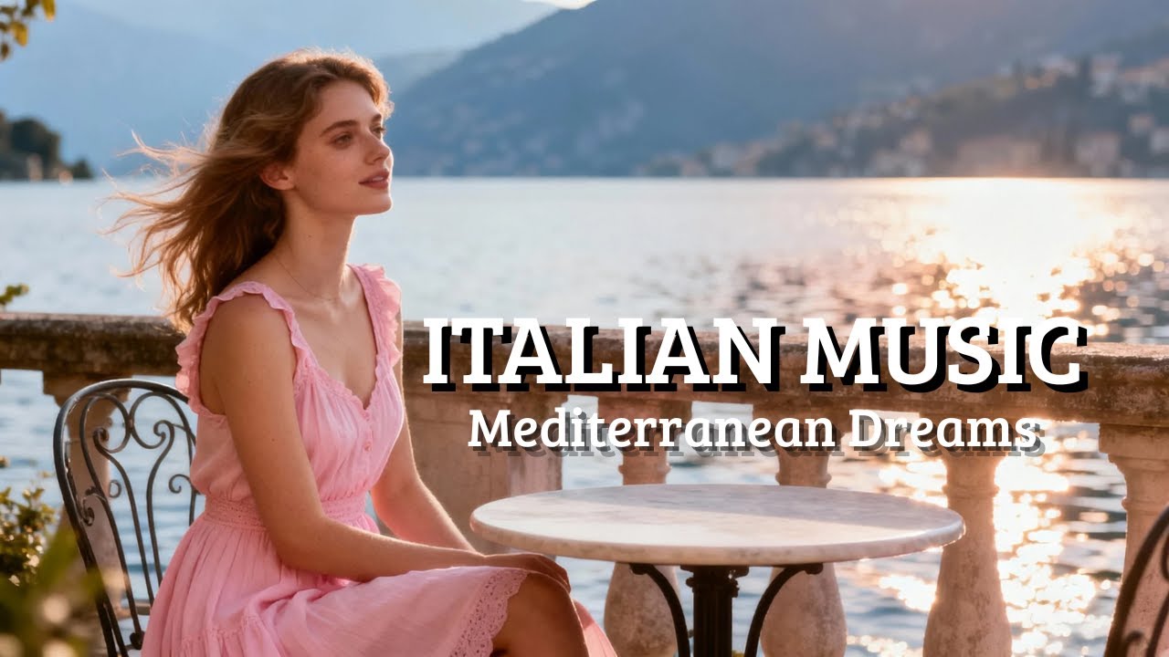 Italy Relax Vibes Instrumental 🎶 2+ Hours Mediterranean Atmosphere Amalfi & Como