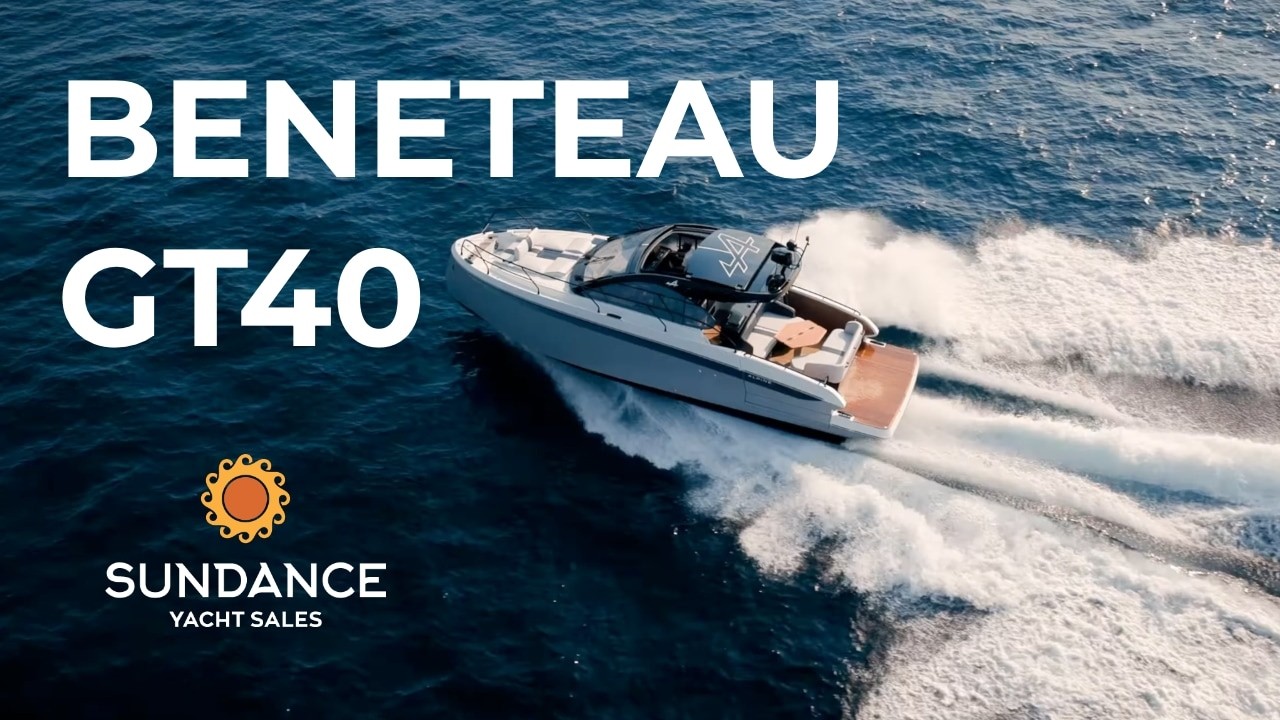 Beneteau GT40 Walkthrough | Smart Crossover Coupe with Flip-Out Side Decks