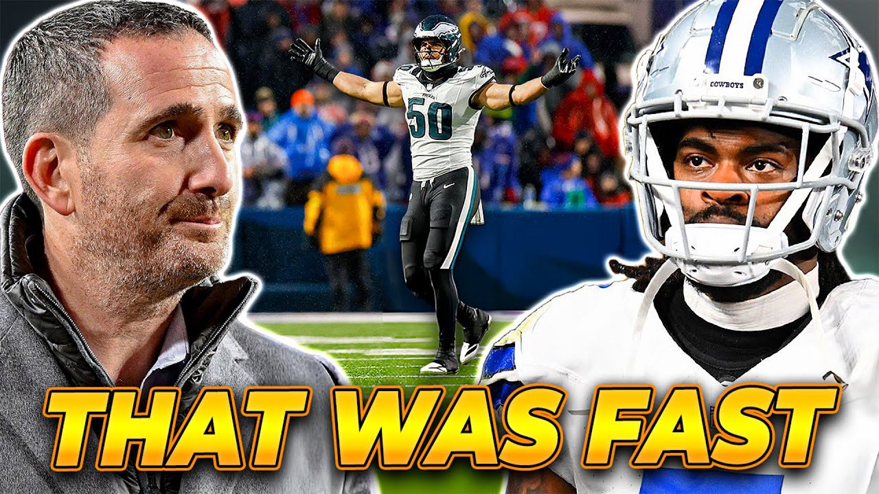 Well the Eagles sure didn't wait very long&hellip; and it says a LOT