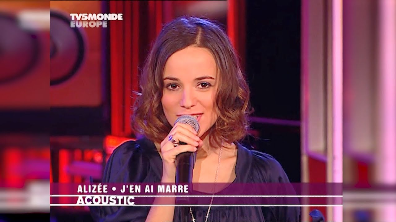 Alizée | J'en Ai Marre | Live in Acoustic | TV5 | 1080p | FHD | 50fps