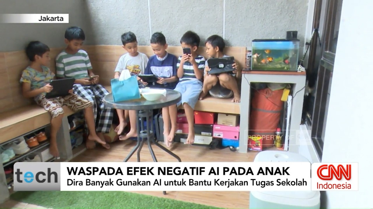 Waspada Efek Negatif AI pada Anak | CNN Tech Eps. 27 September 2026