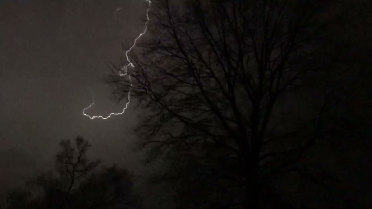 Spring storm recording #1