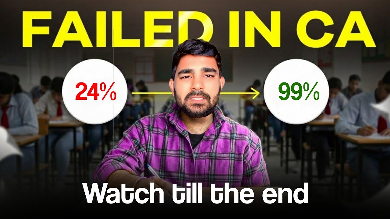 Failed in CA ? 😭 Watch This Before Giving Up 🔥🔥 | CA Mayank Katariya 
