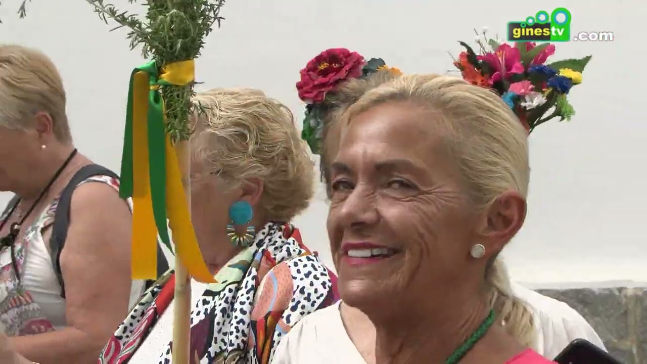 Rocío de Gines 2022. Salida de las Carretas (completo II)