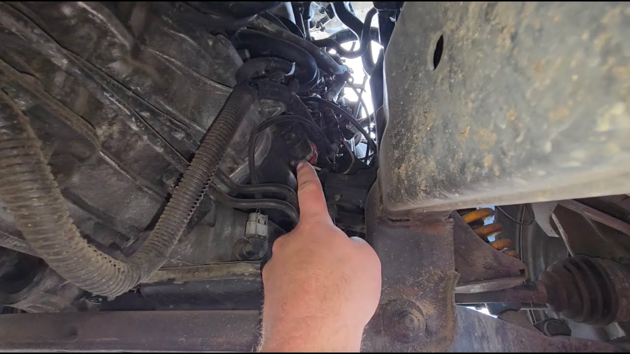 How to Remove & Replace Nissan Navara Starter Motor D40 2005-2015 2.5L YD25DDTi Diesel
