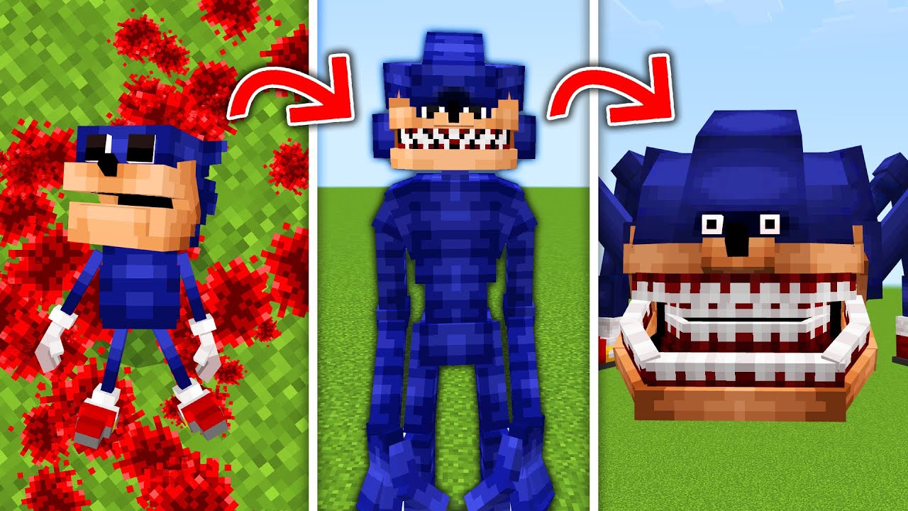 Minecraft dar il Evoluez pe *Shin Sonic* pana la Forma FINALA !