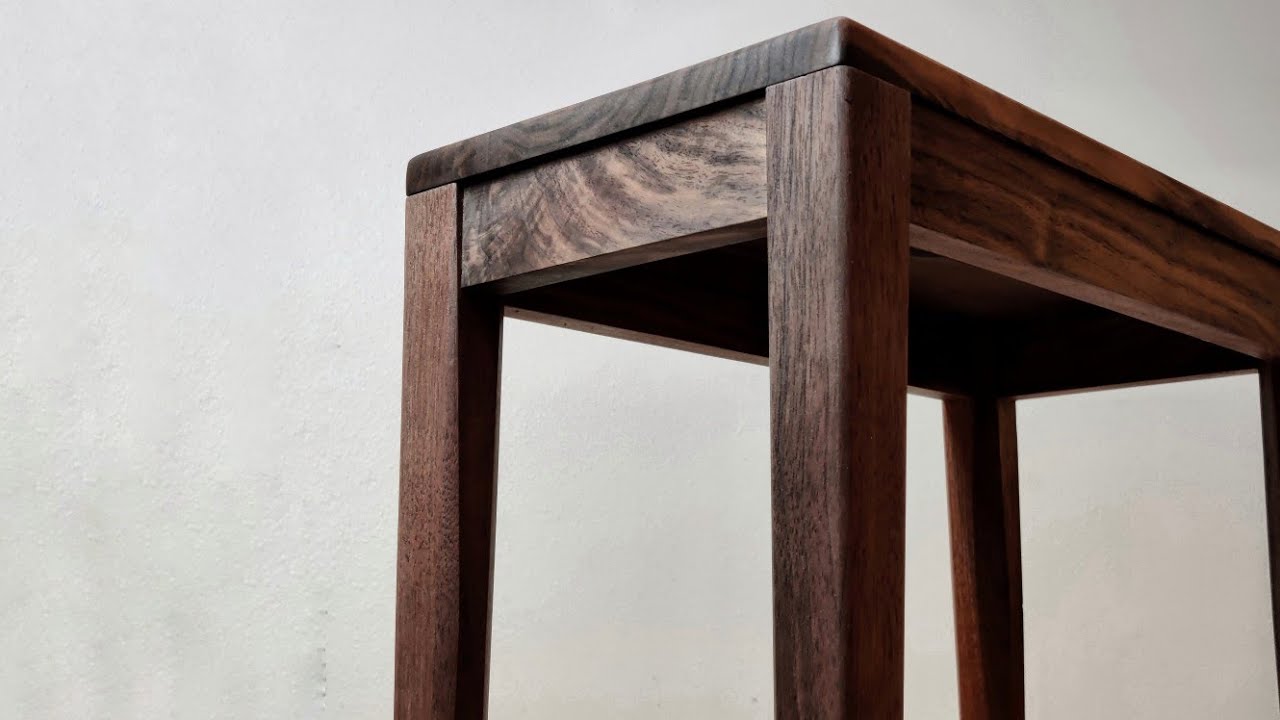 Sliding Dovetail End Table