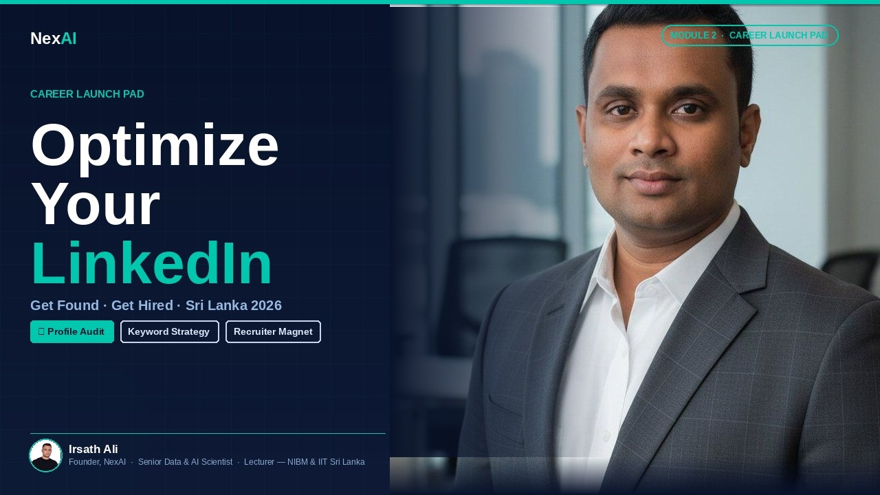 How to Optimize Your LinkedIn Profile and Get Hired Fast (Sri Lanka 2026)