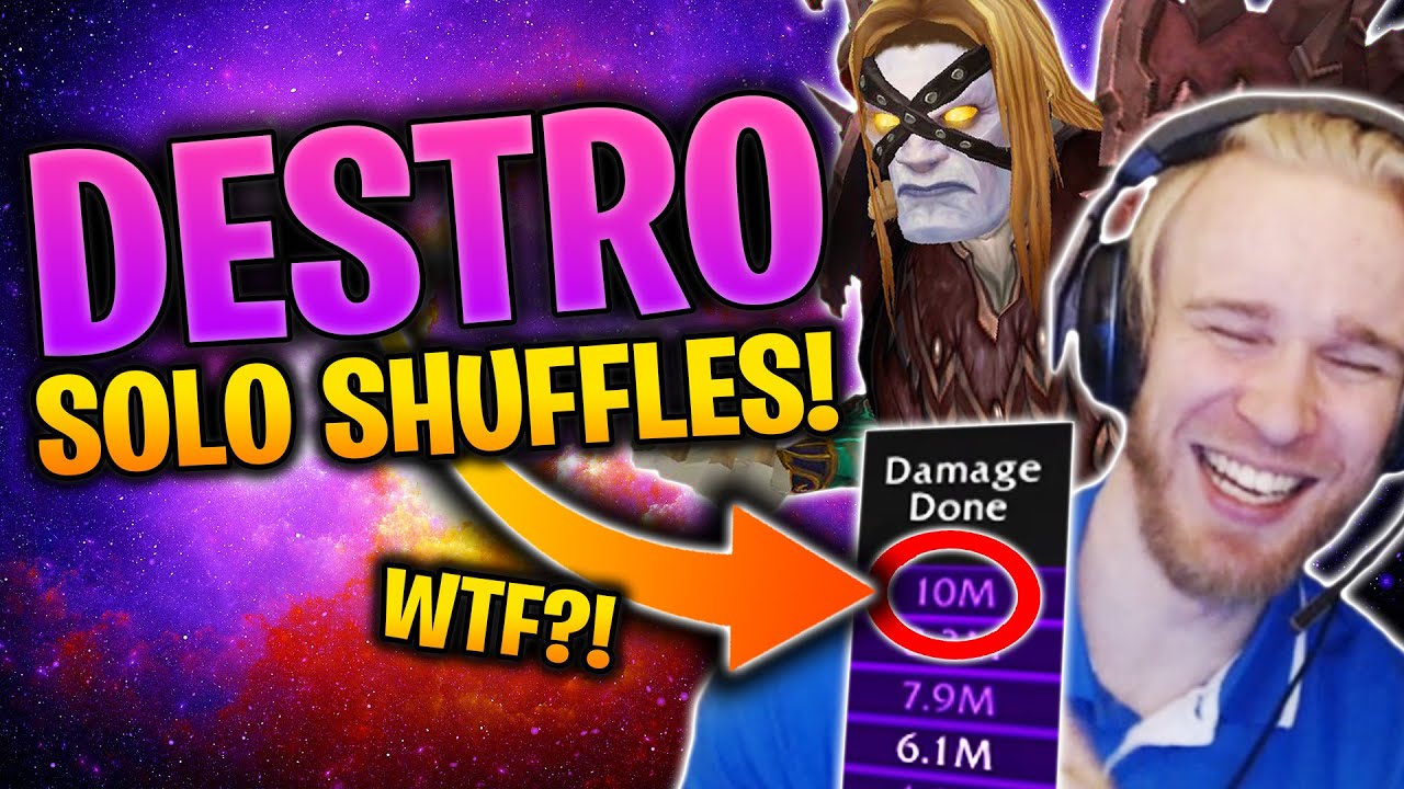 UNDERGEARED Destro Solo Shuffles! - BALANCE DRUIDS ARE NOW CRAZY?! - Cobrak Dragonflight 10.0.5 PvP