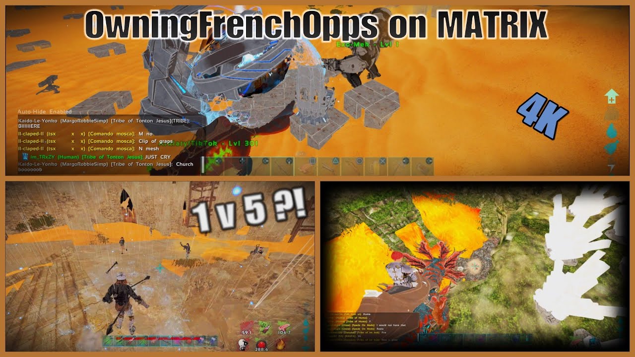 ARK PS5 | The all mighty OwningFrenchOpps | 48H on #matrix | #ruin #knights #valhalla #osiris #artic