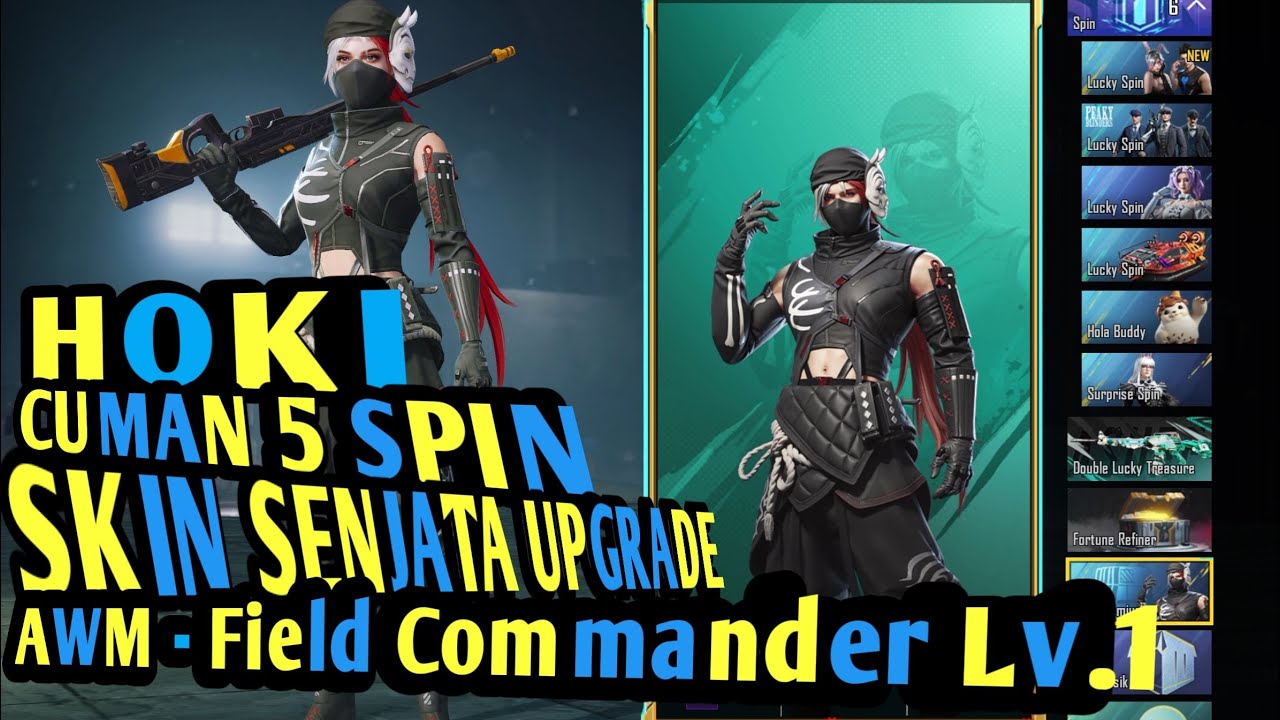 PETI PREMIUM FIELD COMMANDER - AWM Lv. KELUAR GUYS LANGSUNG GACHA AMBIL HADIAH JAMINANNYA
