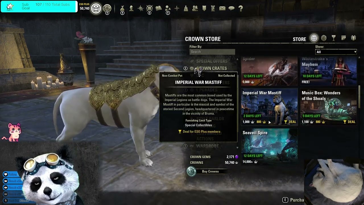 Tianlein plays ESO (678) - Necrom Dailies & Antquities