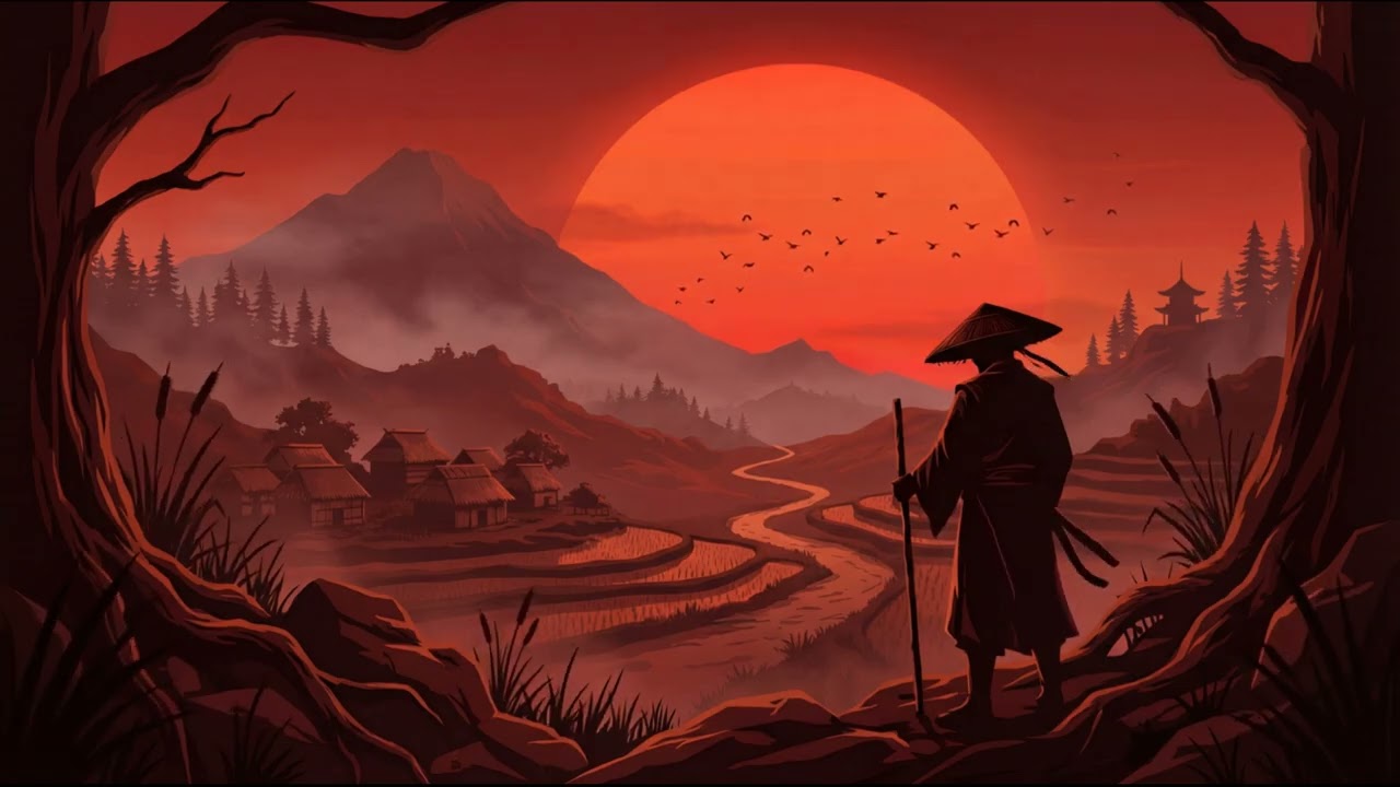 Warrior’s Calm Strength | Dark Japanese Ambient | For Focus & Meditation | SEIJAKU 静寂