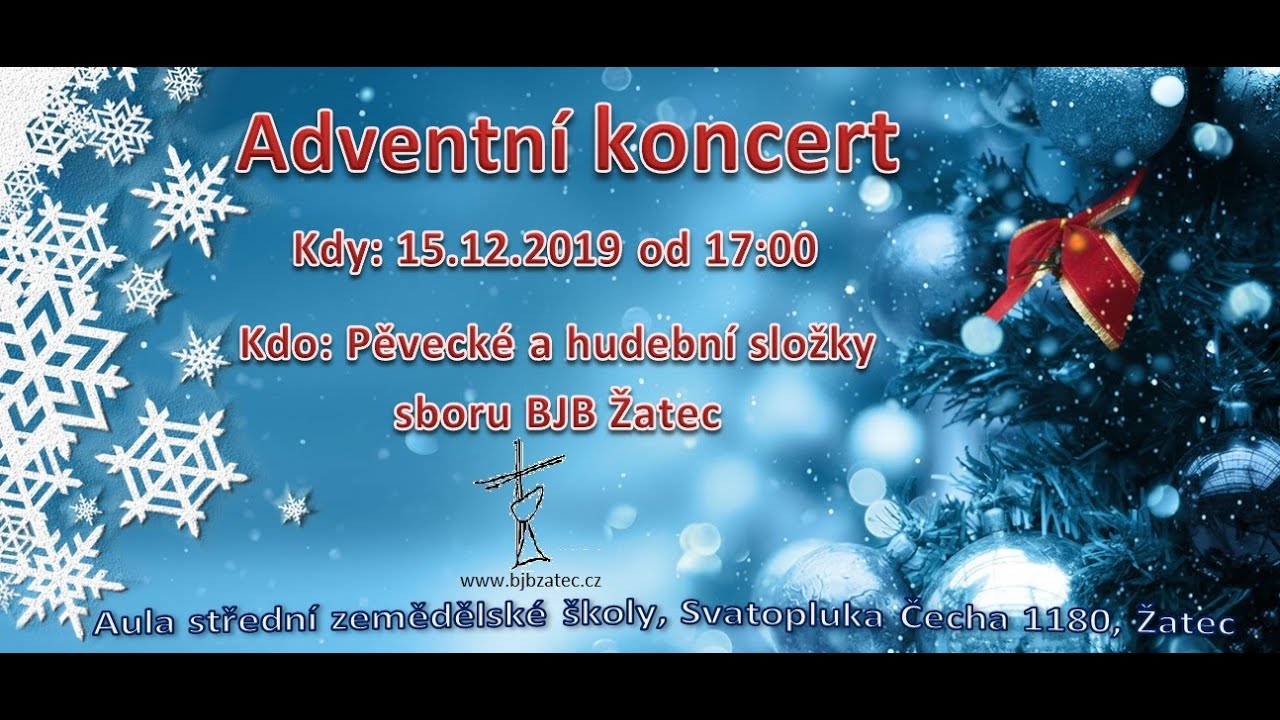 BJB Žatec - Adventní koncert 15.12.2019