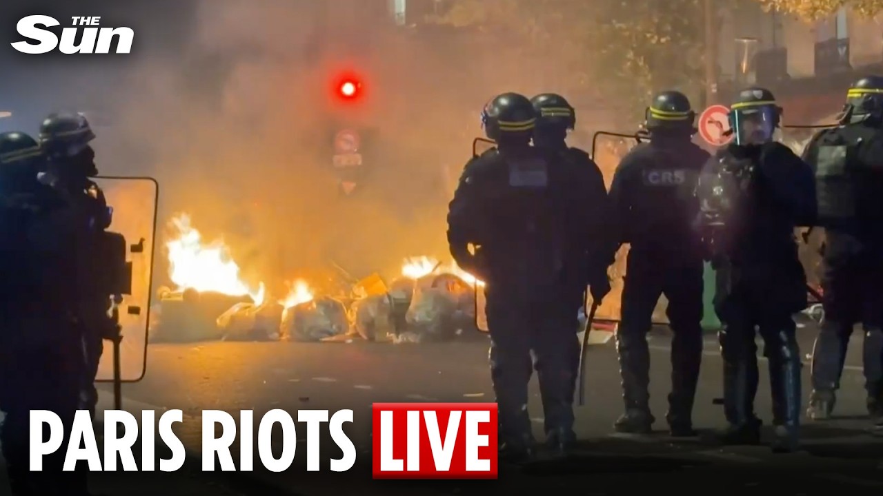 LIVE: Clean up continues in Paris after 'apocalyptic' scenes of chaos across France