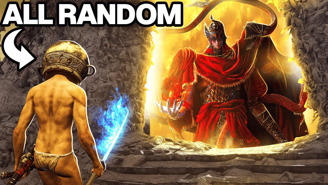Elden Ring but EVERYTHING in the game is random